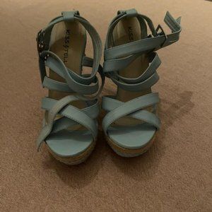 Brand: KISS & Tell | Color: light blue | Size: 8